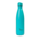 OTTO KONING Botella Agua Acero Inoxidable Térmica 500ml Doble Pared Sin BPA | Acero inoxidable 18/8 alimentario, doble pared con vacío, apta agua café té, antifugas, libre de BPA y ftalatos, ligera