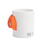 YY Vertical – Climbing Mug Naranja – Taza de Escalada con Asa de Presa – Ideal para Amantes de la Montaña, Diseño Original y Resistente para Uso Diario