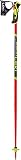 LEKI WCR Lite SL 3D - Bastón de esquí Infantil (110), Color Rojo y Negro