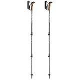 LEKI Khumbu Lite Bastones de Senderismo para Mujer y Hombre | Bastones de Trekking Ligeros y Ajustables de Aluminio con Disco de Trekking