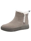 Tamaris Botas de nieve para mujer Comfort WL Boot Duo-tex, LT Grey, talla 36 EU, Color gris., 36 EU