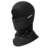 ROCKBROS Pasamontañas Térmico y Cortaviento para Ciclismo y Motociclismo | Transpirable para Bicicleta, Esquí, Snowboard y Deportes al Aire Libre, para Otoño Invierno Hombre y Mujer, Negro