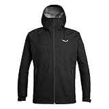 Salewa Chaqueta Puez (Aqua 3) Power-Tex hombre | Chaqueta impermeable, 2,5L, 10k/10k, Ligera, Compacta, 294g
