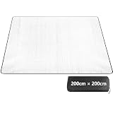 Esterilla de Camping Aislante 200x200 cm Aluminio Doble Cara Picnic