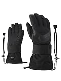 Ziener Gloves Milan Guantes Snowboard, Hombre, Black HB, 10