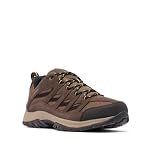 Columbia Men's Crestwood, Low Rise Trekking and Hiking Shoes, Dark Brown/Baker, 8