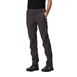 Regatta Pantalón de senderismo Geo II Softshell para hombre, impermeable, cortavientos y con múltiples bolsillos, perfecto para actividades al aire libre, caminatas, senderismo y acampada