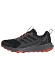 adidas Hombre Terrex Tracefinder 2 Climaproof Trail Running Shoes, Core Black/Core Black/Semi Impact Orange, 39 1/3 EU