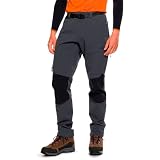 TRANGO Pant. Largo ROVEK DR Antracita/Negro XXL Hombre