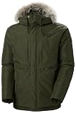 Helly Hansen Hombres Coastal 3.0 Parka, Verde, M