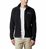 Columbia Fast Trek Light Full Zip Fleece, Forro polar con cremallera completa Hombre, Black 010, S