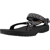 Teva 1017419 Hombre Sandalias de Punta Descubierta, Negro (Bamboo Black Bmblc), 45.5 EU
