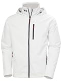 Helly Hansen Men's Crew Hooded Midlayer Jacket 2, White, M