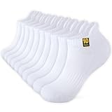 Wamicu 10 Pares Calcetines Tobilleros Hombre Deporte Corto de Algodón