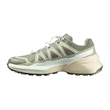 Salomon Zapatillas Speedcross Peak para Mujer, Deep Lichen Green Aspargus Green Clearly Aqua, 38 EU