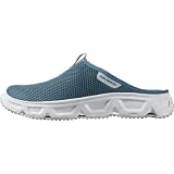 Salomon Reelax Slide 6.0 Zuecos Confort Mujer con Suela Goma EVA Amortiguada para Más Comodidad, Transpirable para Pies Cansados, Blue Ashes, 41 1/3