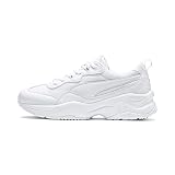 PUMA Women Cilia Sneakers, Puma White-Gray Violet-Puma Silver, 42 EU