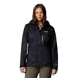 Columbia Pouring Adventure 3 Jacket, Chaqueta impermeable para la lluvia Mujer, Black Old, M