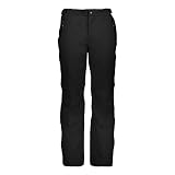 CMP 3W17397N_90BG_46 Pantalones, Hombre, Negro, S