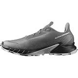 Salomon Alphacross 5 Zapatillas de Trail Running para Hombre, Agarre potente, Comodidad duradera, Rendimiento versátil, Pewter, 42