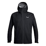 Salewa Chaqueta Puez (Aqua 3) Power-Tex hombre | Chaqueta impermeable, 2,5L, 10k/10k, Ligera, Compacta, 294g