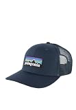 Patagonia 38289 Nena Logo Trucker Hat Hombre, Azul, Talla única