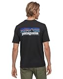 Patagonia, Logo T-Shirts para Hombre, ColorBlack, Talla L
