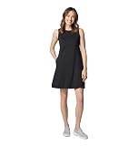 Columbia Vestido de Tirantes para Vestido de congelador de Las Mujeres, Negro, L