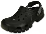 Crocs Offroad Sport Zueco, Negro/Grafito, Unisex, EU 39-40 | Zueco Croslite ligero; orificios de ventilación; correa de talón giratoria; fácil de limpiar; comodidad Crocs icónica