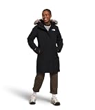 THE NORTH FACE Arctic Parka para mujer Tnf Black/Npf S | Carcasa impermeable, aislamiento de plumón reciclado y capucha ajustable