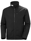 Helly Hansen Hombres Chaqueta Crew 2.0, Negro, L