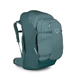 Osprey Fairview Mochila de viaje para mujer, 70L, Cascade Blue-Torrent Blue