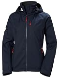 Helly Hansen Mujeres Chaqueta con capucha W Crew 2.0, Azul Marino, S
