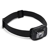 BLACK DIAMOND Spot 400 - Linterna frontal, alimentada por AAA, regulable | 400 lúmenes, visión nocturna roja, memoria de brillo, PowerTap, el medidor de batería rastrea el tiempo de funcionamiento
