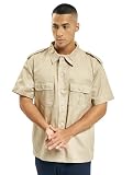 Brandit US Shirt Short Sleeve, Color: beige, Size: M