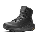 NORTIV 8 Botas Militares Ligeras Tácticas Policial Hombre,Negro,43 | Botas Ligeras, Cremallera Interior, Resistencia Desgaste, Agarre Confiable, Ideal Trabajos Pie