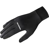 SALOMON Cross Warm Guante, pantalla táctil, comodidad transpirable, calidez plegable, running invierno, ajuste móvil
