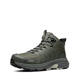 NORTIV 8 Botas Montaña Hombres BotasTrekking Impermeables Botas Senderismo Ligeros al Aire Libre Antideslizantes,Size 43,Verde Militar,SNHB26001M