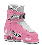 ATOMIC Botas de esquí Roces Idea, niños Unisex, Color Rosa Oscuro/Blanco, MP 16.0-18.5
