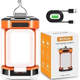 Lampara Camping, Linterna Camping Led Recargable con 60 LED Super Brillante, 25H Tiempo de Ejecución Luz Camping 5 Modos Lluminación, 15%-100% Regulable Lámpara Camping para Camping, Emergencia, Pesca