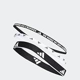 adidas Unisex adulto Multiple Width Training Headbands 3 Per Pack Hairband, Black/White, M