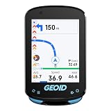 GEOID CC600 Ciclocomputador Bicicleta GPS, Pantalla a Color Resistente al Agua de 2,4', Navegación, Entrenamiento de Ciclismo, WiFi&Bluetooth&Ant+