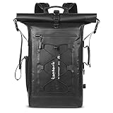 Inateck Mochila de Ciclismo de Gran Capacidad Organizador Multifuncional Impermeable para Bicicletas con Correa para el Hombro Desmontable para IR en Bicicleta, de excursión y al Aire Libre