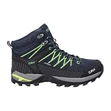CMP RIGEL MID TREKKING SHOES WP, Zapatos de trekking, Hombre, B.Blue-Gecko, 43 EU