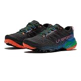 la Sportiva Akasha II, Zapatillas de Mountain Running Hombre, Carbon/Flame, 38 EU