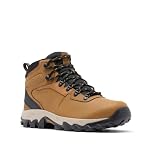 Columbia Newton Ridge Plus 2 WP, Botas montaña de senderismo, Hombre, Elk Black 2024, 42 EU