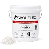 WOLFLEX - Magnesio en Polvo 1kg para Escalada, Crossfit, Calistenia y Gimnasia Deportiva. Ideal para un Agarre Seguro y Manos Secas.