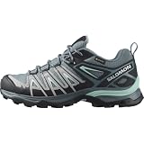 Salomon X Ultra Pioneer Gore-Tex Zapatillas de Senderismo para Mujer, Cualquier clima, Sujeción del pie segura, Estabilidad y amortiguación, Stormy Weather, 40