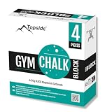 TOPSIDE Bloque de Magnesio 4X 56g para Entrenamientos de Agarre, Gimnasia, Kettlebell, Escalada, Fitness