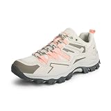 Hixingo Zapatillas Trekking Mujeres, Botas Montaña Mujeres Antideslizante, Resistente al Desgaste Zapatillas Senderismo, Rosa & Morado Trekking y Senderismo